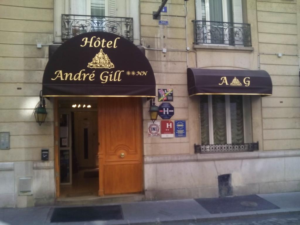 Hotel Andre Gill Париж Экстерьер фото